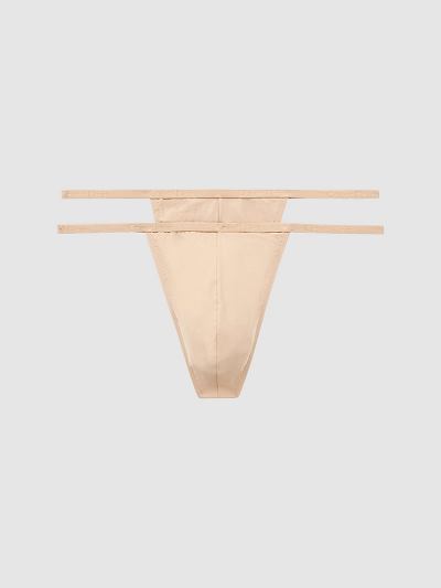 Calvin Klein Underwear HU951772 | Calvin Klein CK One Férfi Tanga Bézs
